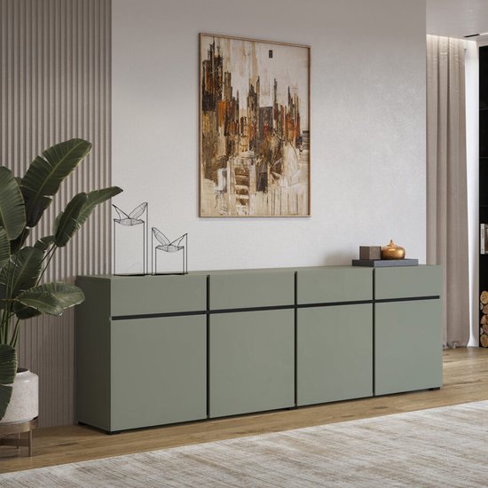 dressior cain groen 225 cm