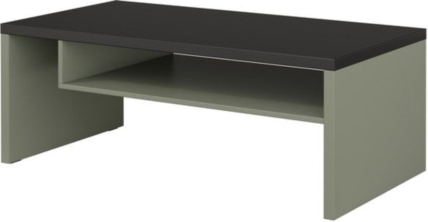 salontafel cain groen zwart 120 cm