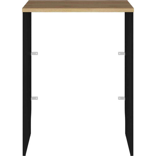Frame voor vaatwasser - Zwart/ Oak-design - 64 x 60 x 86 CM
