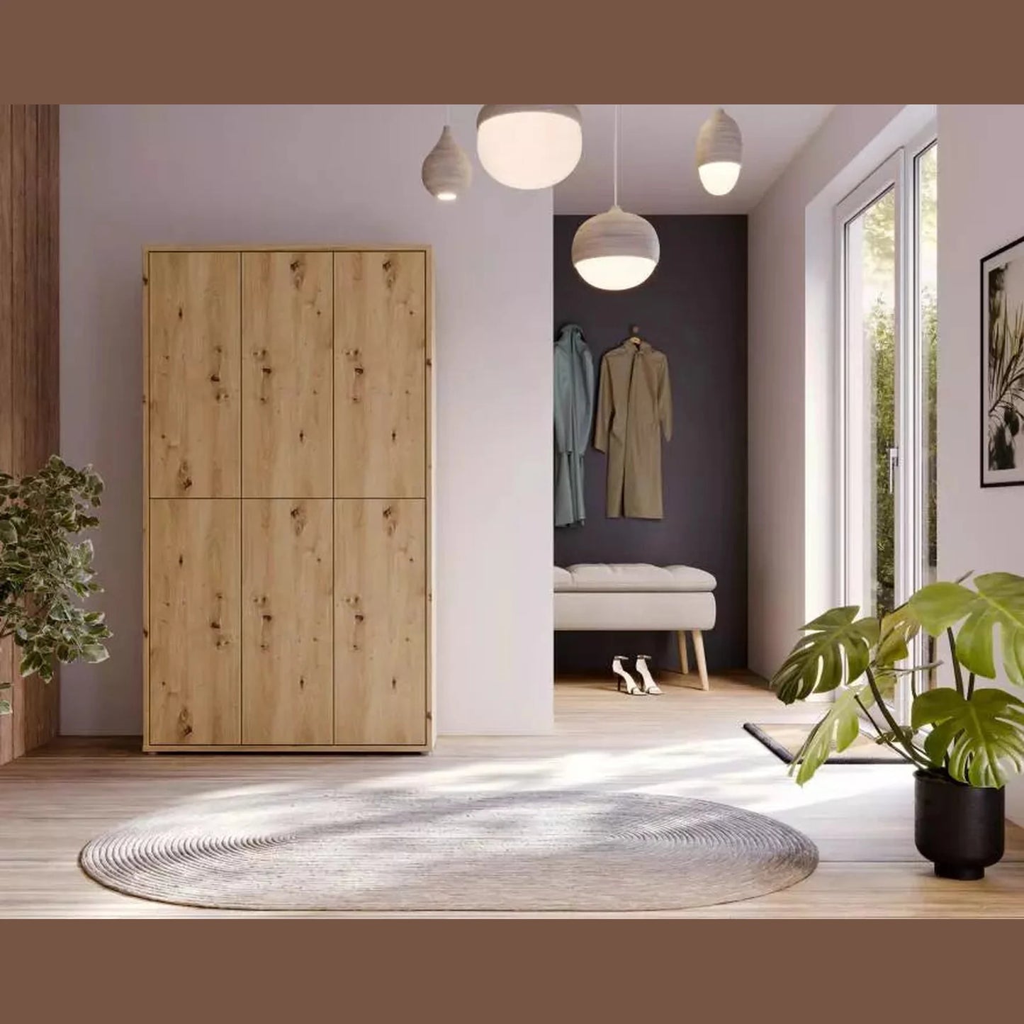Schoenenkast Ambero – Eiken – 109 cm